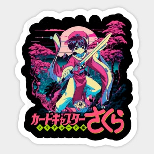 Retro Art Syaoran Li Romance Japanese Anime Sticker